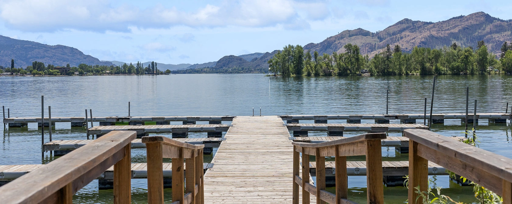 Private Dock on Osoyoos Lake